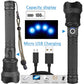 （LAST DAY SALE 49% OFF） LED Rechargeable Tactical Laser Flashlight 90000 High Lumens