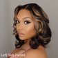 Glueless Mixed Blonde Short Bob Body Wave Wig For Women