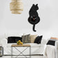 (❤️2023 Pre-Christmas Sale - 49% off❤️)Nordic Cat with Wagging Tail Wall Clock