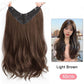 One-piece Seamless Big Wave Wig