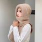 🎁Perfect gift -Integrated Ear Protection Windproof Cap Scarf