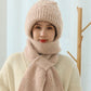 🎁Perfect gift -Integrated Ear Protection Windproof Cap Scarf