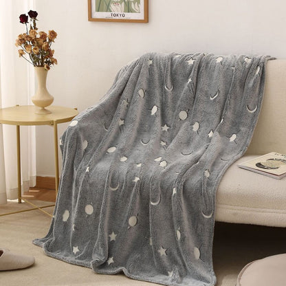 Nice Gift*Luminous Flannel Blanket