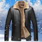 [Best Gift For Him] Men's Padded Leather Jacket