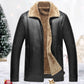 [Best Gift For Him] Men's Padded Leather Jacket