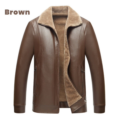 [Best Gift For Him] Men's Padded Leather Jacket