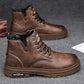 🔥50% OFF TODAY🔥Men's Vintage PU Leather Lace-Up Boots