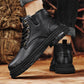🔥50% OFF TODAY🔥Men's Vintage PU Leather Lace-Up Boots