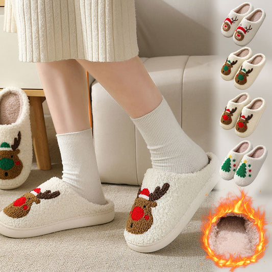 🎅🎁[Warm Gift] Cute Household Warm Slippers