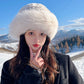 Warm Gift - Women's Warm Fashion Synthetic Rabbit Fur Fisherman Hat