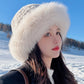 Warm Gift - Women's Warm Fashion Synthetic Rabbit Fur Fisherman Hat