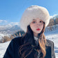 Warm Gift - Women's Warm Fashion Synthetic Rabbit Fur Fisherman Hat