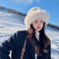 Warm Gift - Women's Warm Fashion Synthetic Rabbit Fur Fisherman Hat