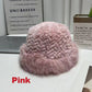 Warm Gift - Women's Warm Fashion Synthetic Rabbit Fur Fisherman Hat