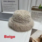 Warm Gift - Women's Warm Fashion Synthetic Rabbit Fur Fisherman Hat