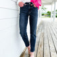 🔥NEW YEAR SALE 50% OFF🔥Tummy Control Cuffed Slim Fit Jeans