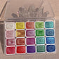 20 Colors Watercolor Painting Set