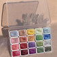 20 Colors Watercolor Painting Set