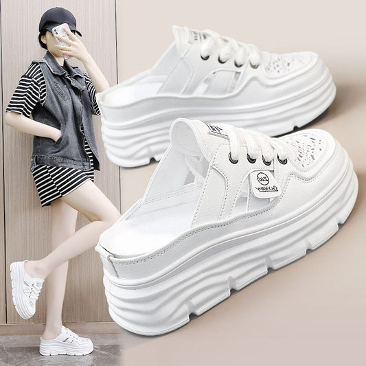 🔥New Year Sale🔥 Lightweight Thick-sole Hollowed Breathable Shoes for Women