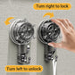Rudder Shape Removable Reusable Suction Cup Hooks