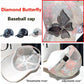 🔥Hot Sale 49% Off🔥Mesh Diamond Butterfly Baseball Cap