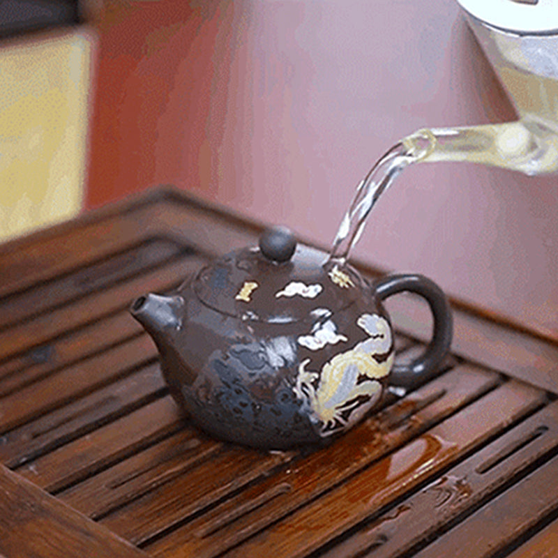 Color Changing Purple Clay Teapot – anrdre